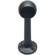 성원기업 옷봉(파이프) 소켓, 5.파이프 소켓 블랙 단구 100mm, 1개