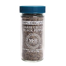 모턴앤바셋 코어스 그라운드 블랙 페퍼 올 내추럴, 50g, 1개