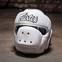 페어텍스 안면전체보호 스파링용 헤드기어 HG14 Diagonal Vision Sparring Headguard, 레드