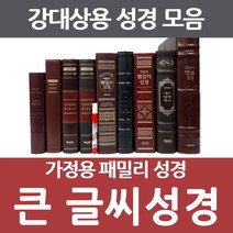 화평플러스몰 가장 큰글씨성경책 개역개정 새찬송가 강대상용 성경 어르신성경, 선택6_굿데이 패밀리성경_강대용_네이비
