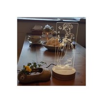 신윤복 미인도 LED 아크릴스탠드-아토아리[무료배송], 상세 설명 참조
