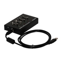 포스/바코드/네비 시리얼단자 USB 포트 연결 4포트 변환컨버터 227021, 1개