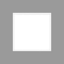 (주)남영전구 엣지등 635-635 LED평판등 아톰 면조명 LED방등, 주광색