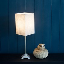 다올라이팅 올리비아 스탠드(무료배송 LED램프증정) 스텐드조명, 화이트골드 받침(화이트 원형 전구흰빛)