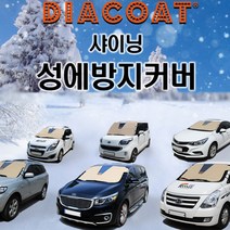 쌍용차 G4렉스턴 코란도C 샤이닝 차량용 성에방지커버 RV전용, 1개