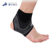 관절사랑 브이 스트랩 발목 보호대 - 우측 M사이즈, 1개