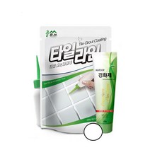 셀프줄눈 화장실리모델링 욕실 타일줄눈 줄눈시공 바닥용 화이트 120g, 1개