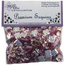 버튼갤로어 믹스드 세퀸 악세서리장식 20g, Fruity, 1개
