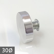 1단 다보볼트 (밀착형) 30Ø 무도금 장식볼트 8mm, 1개