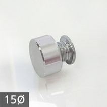 1단 다보볼트 (밀착형) 15Ø 무도금 장식볼트 8mm, 1개