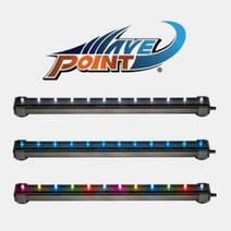 웨이브포인트 LED 수중등 12인치(31cm) (무지개), 1개