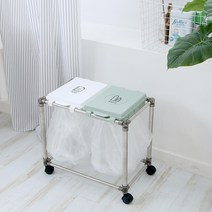클링 미니 분리수거함 2P