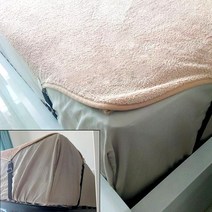 플라잉피그 [고객인기상품] 온수매트 밀림방지 침대고정집게 스틸+밴드형 길이조절형, 2p