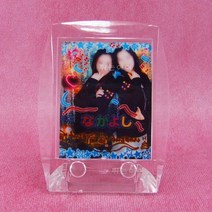 차량용고급액자(세로) /핸드폰고리/스티커사진/차량액자/앨범/핸드폰줄/사진코팅지