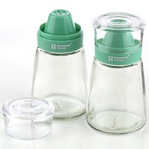 시노글라스 스마트 양념병 160ml 2개세트 그린, 단품