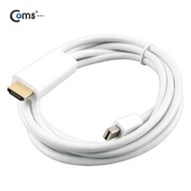 미니 디스플레이포트 HDMI 영상 연결 케이블 맥북에어 서피스프로4, 1개