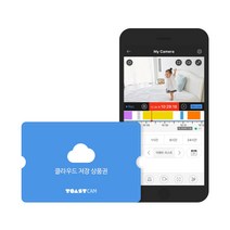 토스트캠 V2 홈CCTV IP카메라, 클라우드 7일저장 6개월 상품권