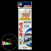 백경 레인보우어피 카드채비 낚싯바늘