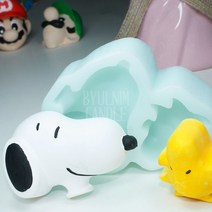 별님아씨 명가 다양한 수제 실리콘몰드, 수제-스누피 2종