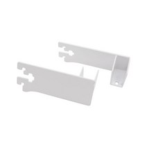 찬넬용 각평날개 화이트 (70~300mm) 찬넬부속 진열, 200mm 좌