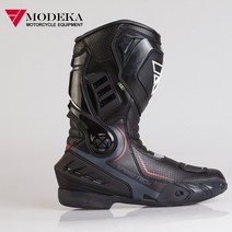 modeka 오토바이 레이싱 롱부츠 스피드텍 SPEED TECH, 블랙