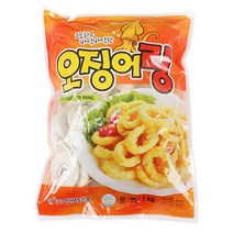 벅스웨이 오징어링 1kg, 1000g, 1개