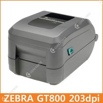 ZEBRA(지브라) GT800 203dpi 데스크탑 프린터 바코드 라벨프린터, GT800 + 패러럴