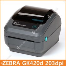 ZEBRA(지브라) GK420d 203dpi 시리즈 데스크탑 프린터 바코드 라벨프린터, GK420d+패러럴