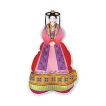 컬러룬 그리기 풍선 삼국시대 공주 1개입, $ECG_고구려