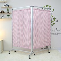 그루브 F 파티션 2단 일반천, 핑크하트/하단부(스톱퍼이동식)