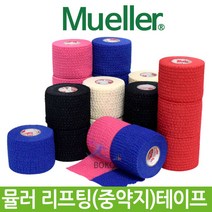 뮬러 테이프 중약지 리프팅 2인치, 레드