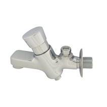 두진바스 자폐식 가로 수도꼭지 단수전 절수형, 1개