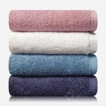 송월타월 180g 엣지무지수건(10매), 청색, 1set