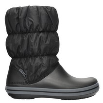 크록스 윈터 퍼프 부츠 키즈 (여성용) 14614-070-블랙/차콜