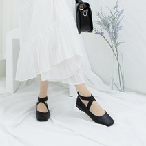 발레 밴딩 플랫슈즈 신발 구두 단화