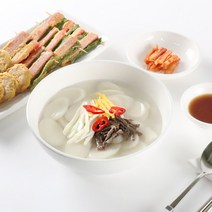 백자 도자기 떡국 우동기 면기 2size, 중, 1개