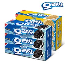 오레오 마일드 스위트100gX3개+오레오 골든100gX3개, 1세트