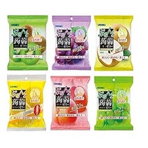 오리히로 곤약젤리 파우치 1박스(12봉지) 8가지 맛, 복숭아 (6개입) x 4봉지 +포도 (6개입) x 4봉지, 키위 (6개입) x 4봉지