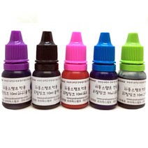 [리필잉크] 자동스탬프 전용 리필잉크(샤이니 트로닷) (10ml 28ml 정량), A.바이올렛(청보라 10ml)