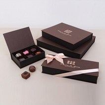 파티스 부띠끄박스 초콜릿상자 발렌타인데이 30구, 브라운 30구, 1개