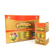 프라임 로얄붐 포르테 1 650mg 120정 x 1박스 로얄젤리 알부민함유