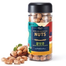 호정가 넛츠 꿀땅콩(원통) 180g / 견과류 슈퍼푸드, 1개