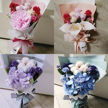 씨투러브 달콤이 사탕부케, 보라, 1개