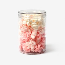 더팩 쿠키원형통 쿠키원형용기 500ml, 1세트, 30개