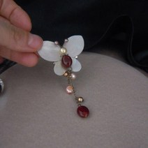 한복 브로치 자개 나비 핸드메이드 수공예 수잔