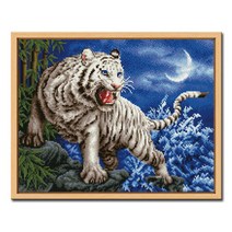 아트홀릭 DIY 보석십자수 액자 그림 비즈 대형, D431_좌백호