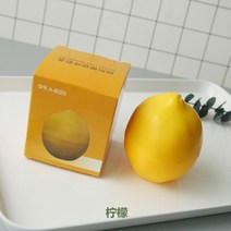 (해외직구상품) 과일 렌즈 케이스, 레몬, 1p