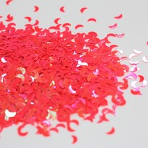 [모모슬라임] 슬라임파츠 스팽클 20g, 초승달, 1팩