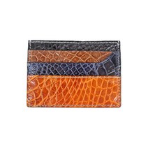 지노 페라리오 악어가죽 카드지갑 C504