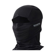 호정스토어 김서림방지 전면마스크 쿨 바라클라바 자외선차단, 솔리드블랙